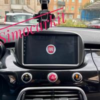 Autoradio car Tablet android 13 gps per FIAT 500X