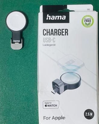 Caricatore magnetico USB-C per Apple Watch Hama