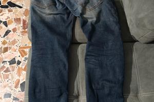 Jeans moto pmj Caferacer blue 50 