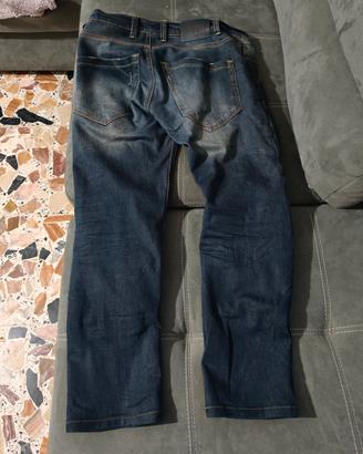 Jeans moto pmj Caferacer blue 50 