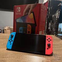 nintendo switch oled boxata + garanzia