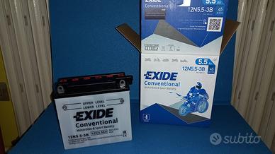 Batteria moto EXIDE 12N5.5-3B 5.5AH 12v