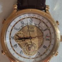 Orologio Seiko placcato oro Perpetual calendar