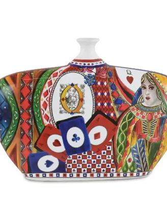 Vaso baci milano Regina di Cuori