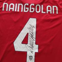 Maglia cagliari nainggolan autografata