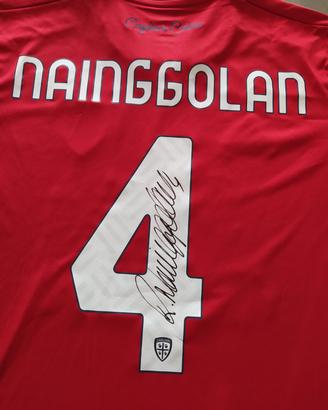 Maglia cagliari nainggolan autografata