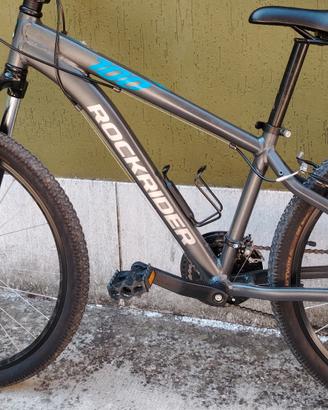 bici MTB ROCKRIDER ST100 GRIGIA