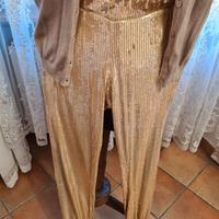 pantaloni con i paillettes 