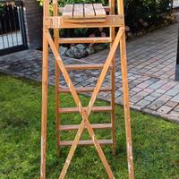 Scala in legno a 5 gradini