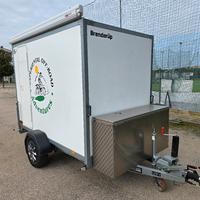 Rimorchio camperizzato Ellebi portamoto