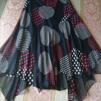 gonna lunga asimmetrica curvy t. Xl