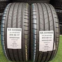 2 gomme 215 55 17 BRIDGESTONE RIF1197