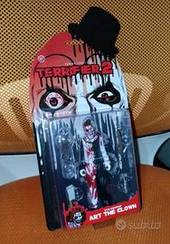 Terrifier 2 Art the Clown action figure modello
