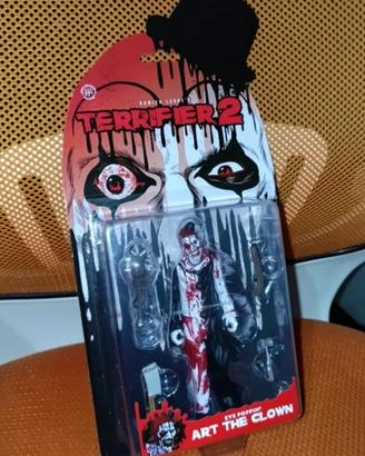 Terrifier 2 Art the Clown action figure modello
