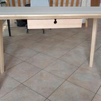 Scrivania Lisabo Ikea impiallacciatura di frassino