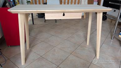 Scrivania Lisabo Ikea impiallacciatura di frassino