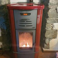 Stufa Idro  pellet termorossi H2O  34kw