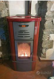 Stufa Idro  pellet termorossi H2O  34kw