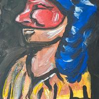 Dipinto su tela Pulcinella