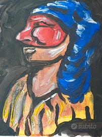 Dipinto su tela Pulcinella