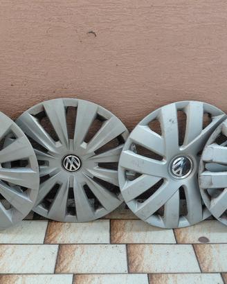 Copricerchi borchie originali Vw Polo 6r l15"