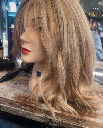 Parrucca capelli veri