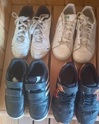 4+1 paia scarpe n.33/34/35