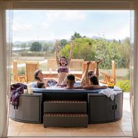 Minipiscina idromassaggio spa 185cm -132 gett 6pe