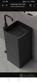 lavabo nero 40x40