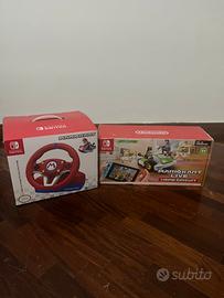 Mario Kart Live Luigi + Volante HORI Switch