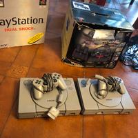 Play station 1 SCPH-7502+Volante Mad Cat SLEH-0005