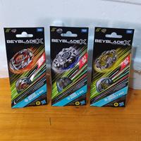 Set 3 Beyblade single booster nuovi