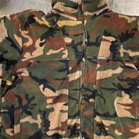 Pile maglione mimetico