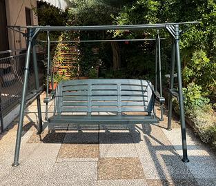 Dondolo da giardino in resina Grand Soleil