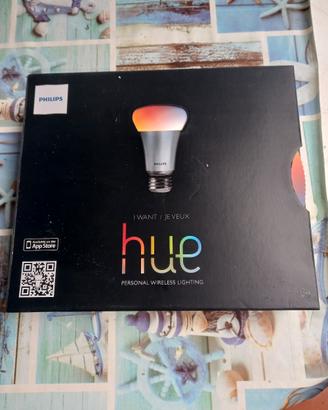 kit 3 lampade philips hue con bridge