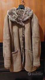 Cappotto donna montone Shearling Rucon vintage