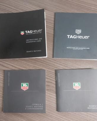 Libretti e Istruzioni Tag Heuer