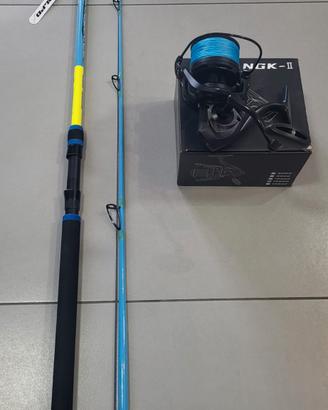 canna da pesca traina kolpo approdo 8/30 lbs.