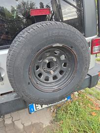 Cerchi in ferro Jeep wrangler