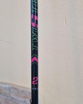 Canna pesca trota lago Maver 