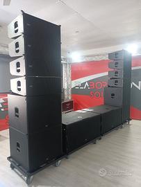 impianti line Array elaboration sound 