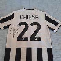 Maglia Juventus n.22 Federico Chiesa AUTOGRAFATA 