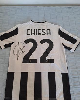 Maglia Juventus n.22 Federico Chiesa AUTOGRAFATA 