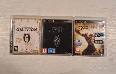 Lotto n°5, giochi ps3 God and oblivion