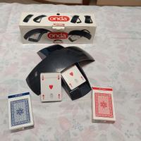 Porta carte  Onda Dal Negro + mazzi di carte