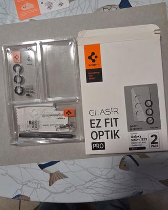  2 vetri schermo più 1 fotocamera per s23