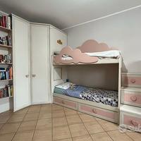 Cameretta Giessegi "Abbracci" rosa e bianca