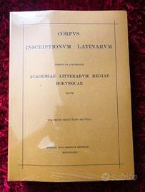 Corpus inscriptionum Latinarum. - Vol. VI Pars II