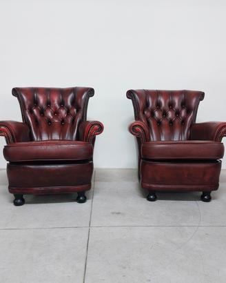 Poltrone chesterfield vintage... chester inglese 