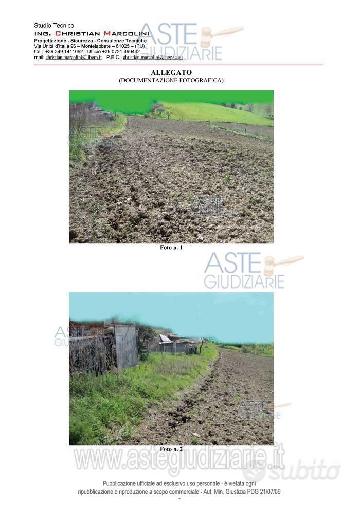 Terreno Agricolo Mondavio [A4342335] - Vista 2